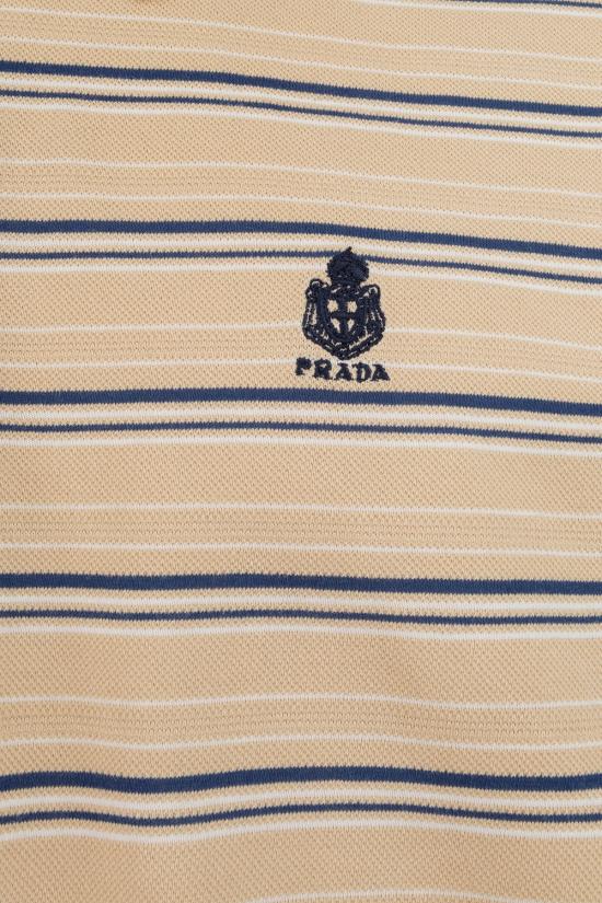 26FW 프라다 폴로 티셔츠 UJL40D19SJ F05HE DESERTO ROYAL - PRADA