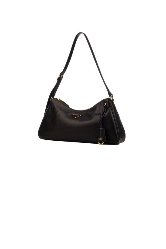 26FW 프라다 리나일론 체인 숄더백 1BC303VOOO2ZUC F0002 Nero - PRADA