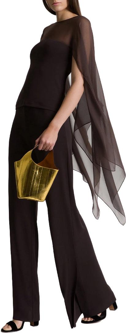 26SS 알베르타 페레티 팬츠 031301240102 BROWN - ALBERTA FERRETTI