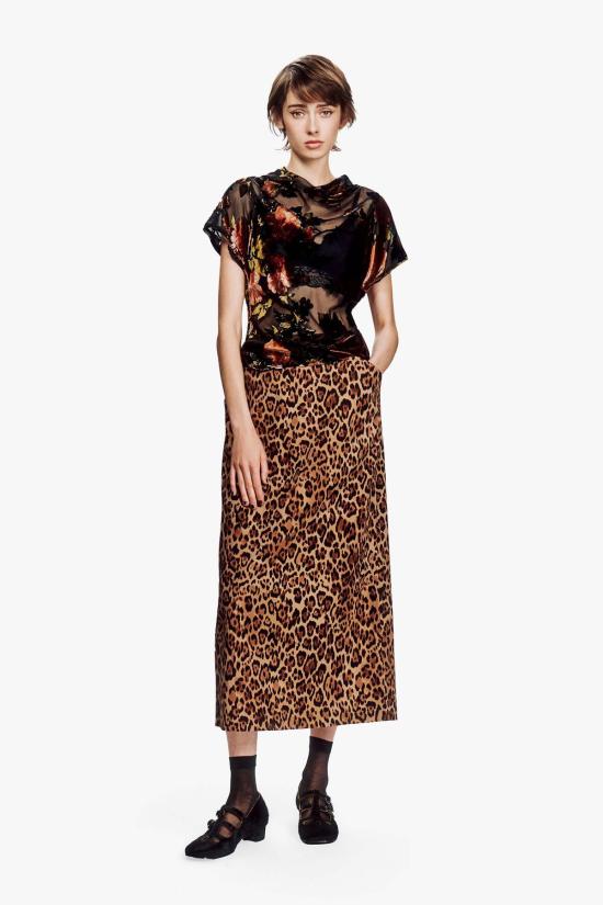  안나 수이 롱 스커트 626C11 YELLOW - ANNA SUI