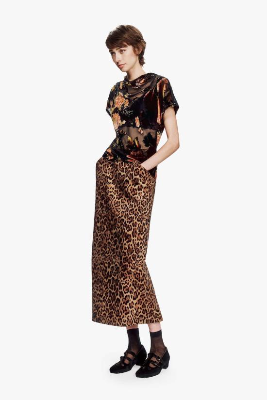  안나 수이 롱 스커트 626C11 YELLOW - ANNA SUI