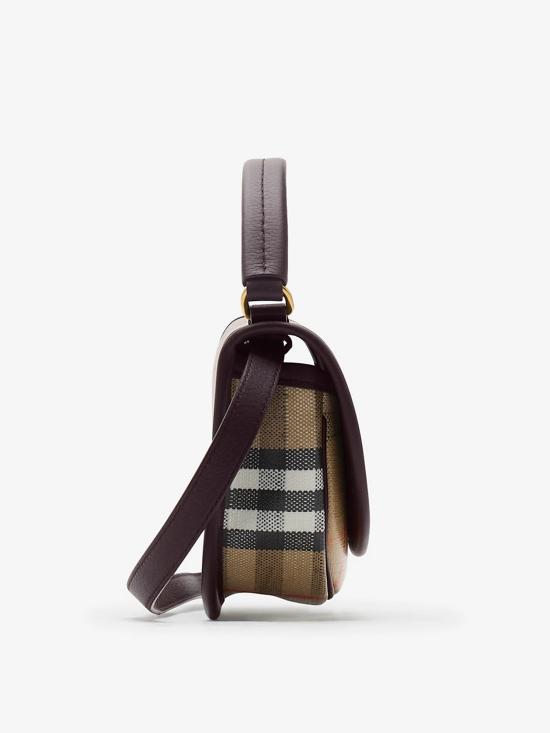  버버리 미니 하이랜드 백 8112240 B9368 BEIGE - BURBERRY