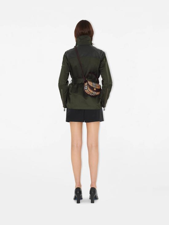  버버리 미니 하이랜드 백 8112240 B9368 BEIGE - BURBERRY