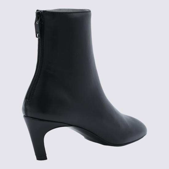 26FW 토템 스틸레토 힐 지퍼 앵클 부츠 263WAS0354 LE0231001 BLACK - TOTEME