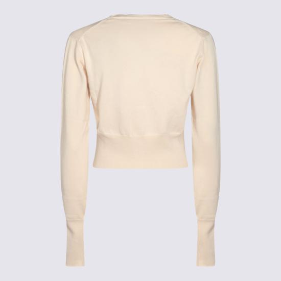 26FW 비비안웨스트우드 베아 크롭드 가디건 1803002U Y001VA405 DOVE WHITE - VIVIENNE WESTWOOD