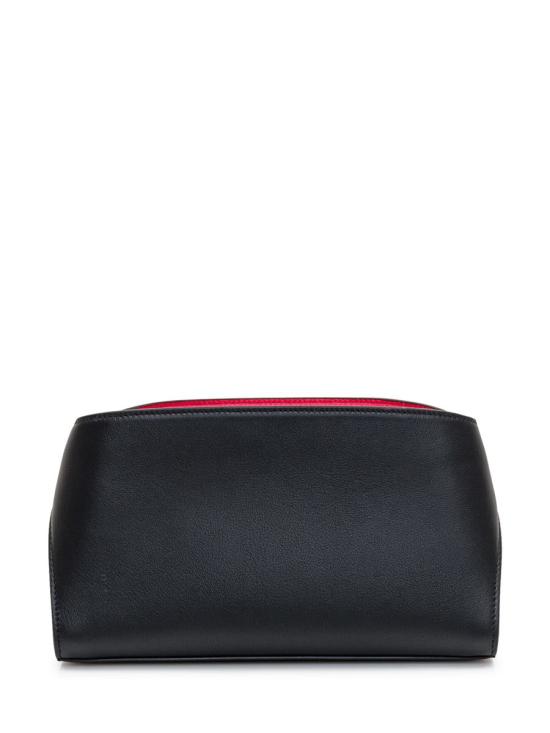 26FW 살바토레 페라가모 클러치/파우치 218964 774628 BLACK FLAME RED DOM - SALVATORE FERRAGAMO