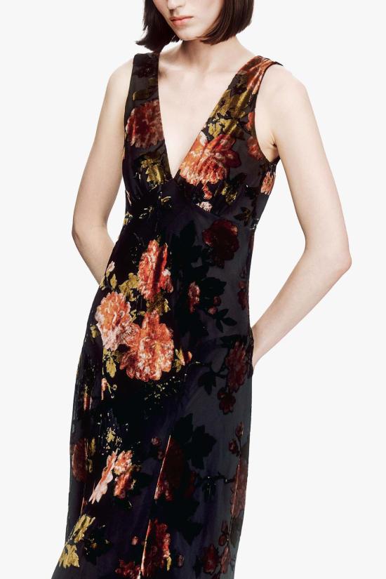  안나 수이 롱 원피스 626K70 BROWN - ANNA SUI
