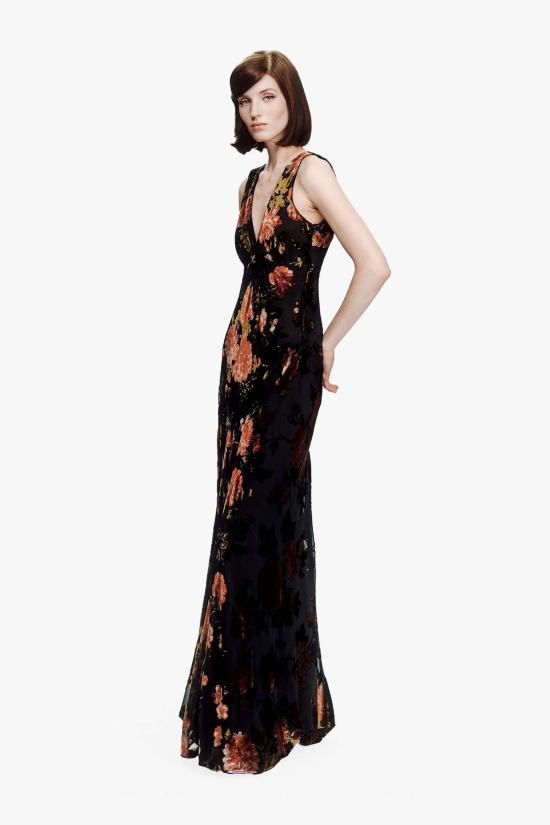  안나 수이 롱 원피스 626K70 BROWN - ANNA SUI