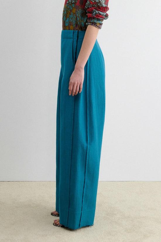  레이첼 코미 스트레이트 팬츠 탤리 팬츠 터쿼이즈 - RACHEL COMEY