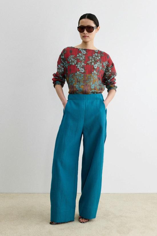  레이첼 코미 스트레이트 팬츠 탤리 팬츠 터쿼이즈 - RACHEL COMEY