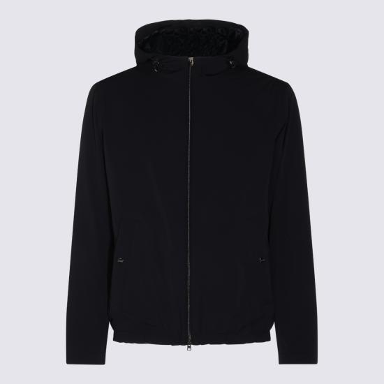 26FW 에르노 포넨테 트래블 나일론 리조트 자켓 GI00071UR 12387SZ9280 Navy