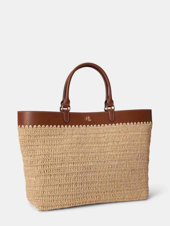 26SS 랄프 로렌 토트백 431982183 001 Beige - RALPH LAUREN