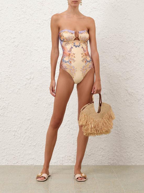 26FW 짐머만 원피스 수영복 9076WSS262 BSFL Multicolor - ZIMMERMANN