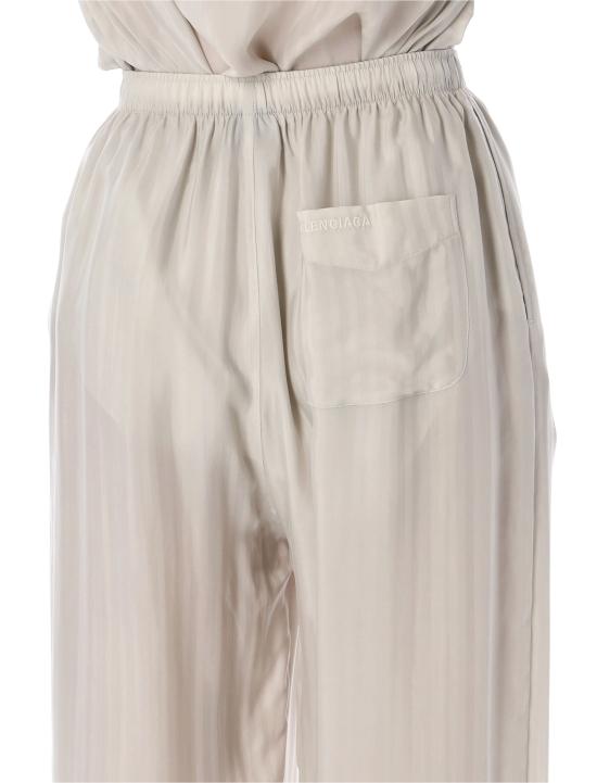 26SS 발렌시아가 팬츠 850696TSM04 9020 Bianco - BALENCIAGA