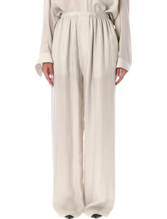 26SS 발렌시아가 팬츠 850696TSM04 9020 Bianco