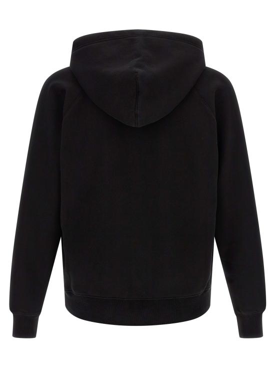 26FW 톰포드 후드 티셔츠 JDL010JMC072NAA Black - TOMFORD