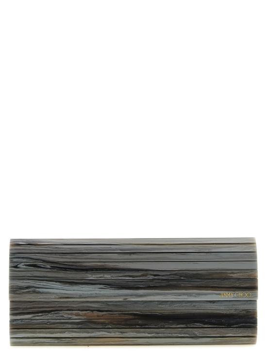 26FW 지미추 클러치/파우치 SWEETIETIEGREYMIX Gray