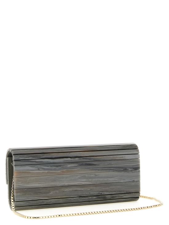 26FW 지미추 클러치/파우치 SWEETIETIEGREYMIX Gray - JIMMY CHOO