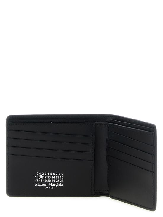 26FW 마르지엘라 4스티치 반지갑 SA1UI0016P4745T8013 Black - MAISON MARGIELA