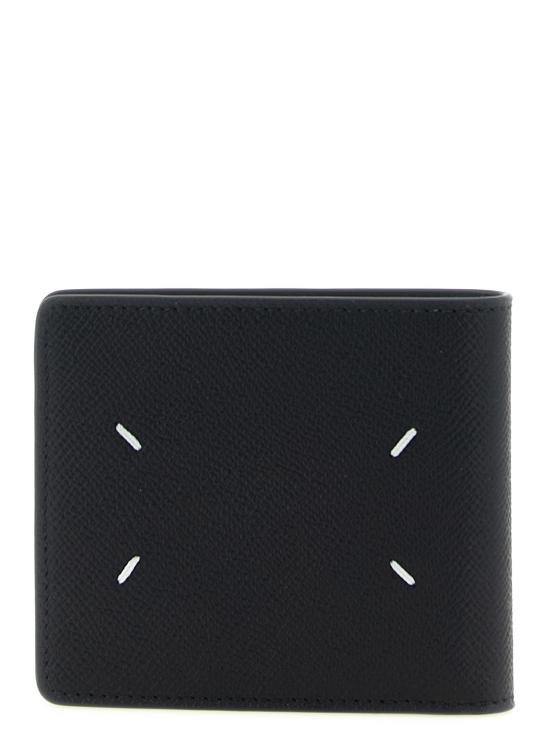 26FW 마르지엘라 4스티치 반지갑 SA1UI0016P4745T8013 Black - MAISON MARGIELA