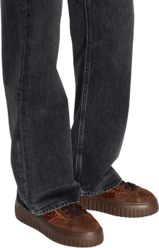 26FW 호간 스니커즈 HXW6450FE9AVH80R1D BROWN - HOGAN