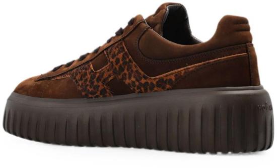26FW 호간 스니커즈 HXW6450FE9AVH80R1D BROWN - HOGAN