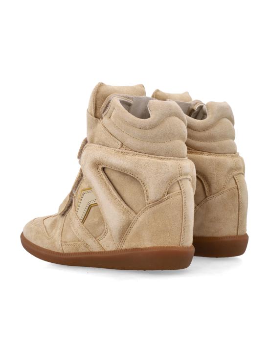 26FW 이자벨마랑 베켓 웨지 스니커즈 BK0010FAC1E02S BEGW BEIGE GOLDEN YELLOW - ISABEL MARANT