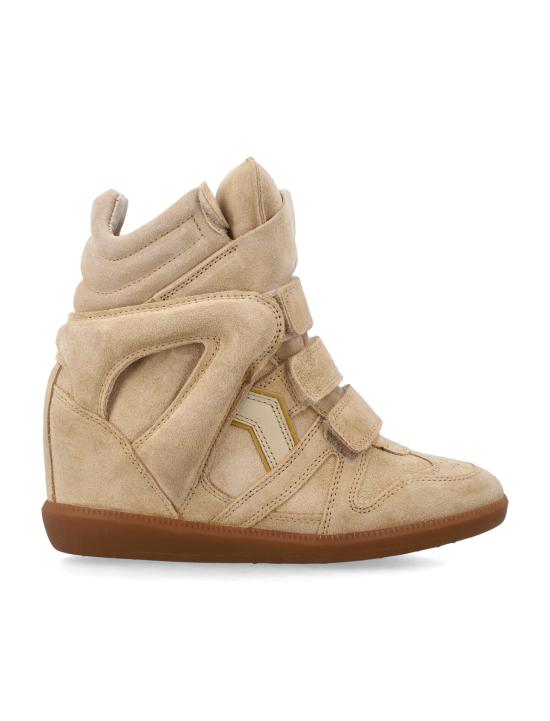 26FW 이자벨마랑 베켓 웨지 스니커즈 BK0010FAC1E02S BEGW BEIGE GOLDEN YELLOW