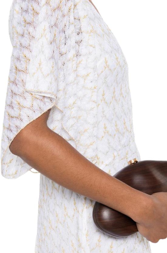 26SS 미소니 롱 원피스 DS26SG3KBR015XS01LI WHITE - MISSONI
