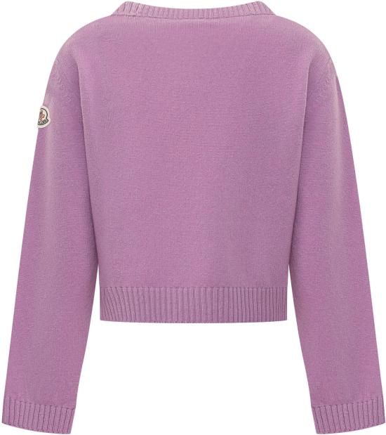 26FW [키즈] 몽클레어 니트/스웻셔츠 L29549C00001M4281522 PURPLE - MONCLER