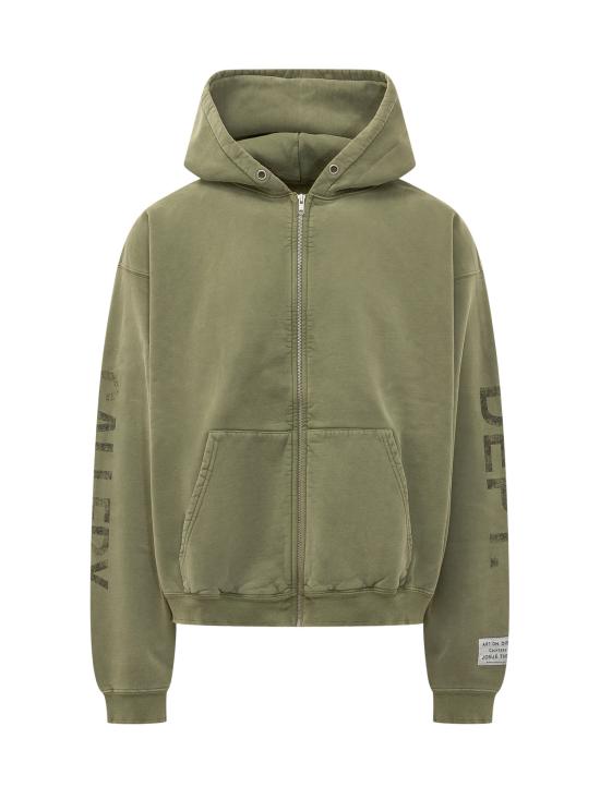26SS 갤러리 디파트먼트 후드 티셔츠 OUT023 TROOP OLIVE DOM