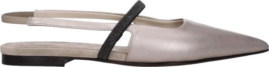 브루넬로 쿠치넬리 플랫 슈즈 MZLMC2500TZLMNC9104 BEIGE