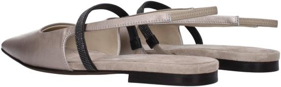  브루넬로 쿠치넬리 플랫 슈즈 MZLMC2500TZLMNC9104 BEIGE - BRUNELLO CUCINELLI