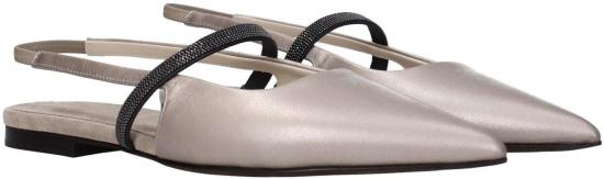  브루넬로 쿠치넬리 플랫 슈즈 MZLMC2500TZLMNC9104 BEIGE - BRUNELLO CUCINELLI