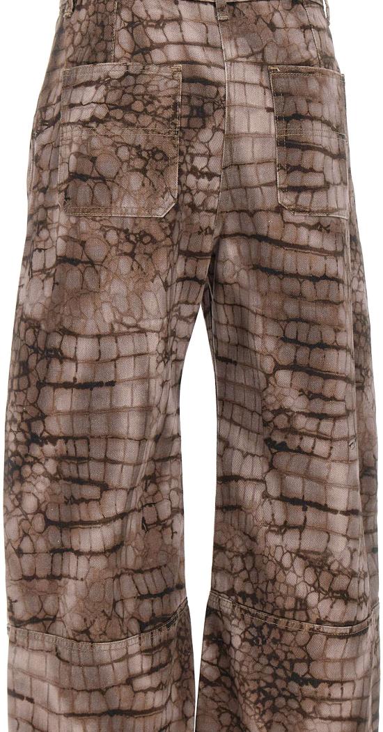26SS 엘리자베타프랜치 데님 팬츠 8053686779588 TAUPE - ELISABETTA FRANCHI