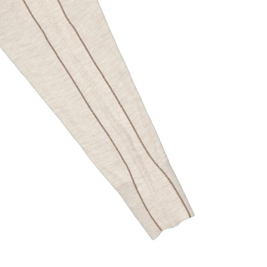 25FW 브루넬로 쿠치넬리 탑 M13867100PT300C2358 BEIGE - BRUNELLO CUCINELLI