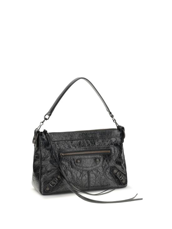 26FW 발렌시아가 르 시티 모토 스몰백 8660572ABEK 1000 Nero - BALENCIAGA