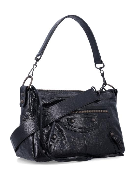 26FW 발렌시아가 르 시티 모토 스몰백 8660572ABEK 1000 Nero - BALENCIAGA