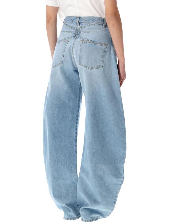 26SS 알라이아 데님 팬츠 AA9P01764T587 508 BLUE NEIGE - ALAIA