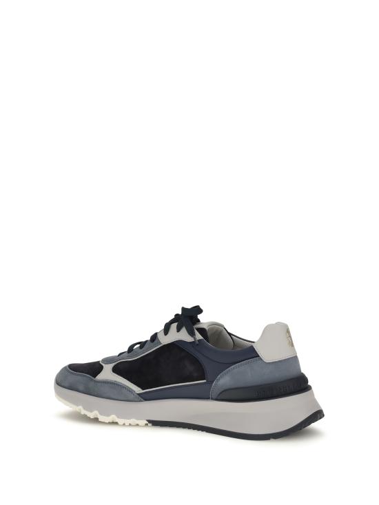 26FW 브루넬로 쿠치넬리 스니커즈 MZUSNEO355 CVV29 BLUE - BRUNELLO CUCINELLI