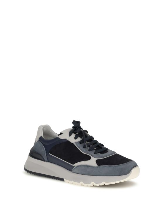 26FW 브루넬로 쿠치넬리 스니커즈 MZUSNEO355 CVV29 BLUE - BRUNELLO CUCINELLI