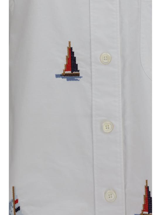 26FW 톰브라운 셔츠 FLL079EE1666 100 WHITE - THOM BROWNE