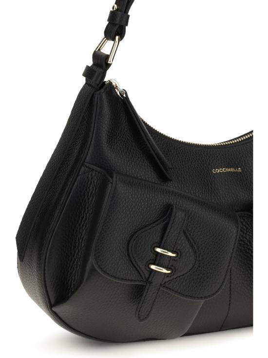 26FW 코치넬리 숄더백 E1VGK120101 001 BLACK - COCCINELLE