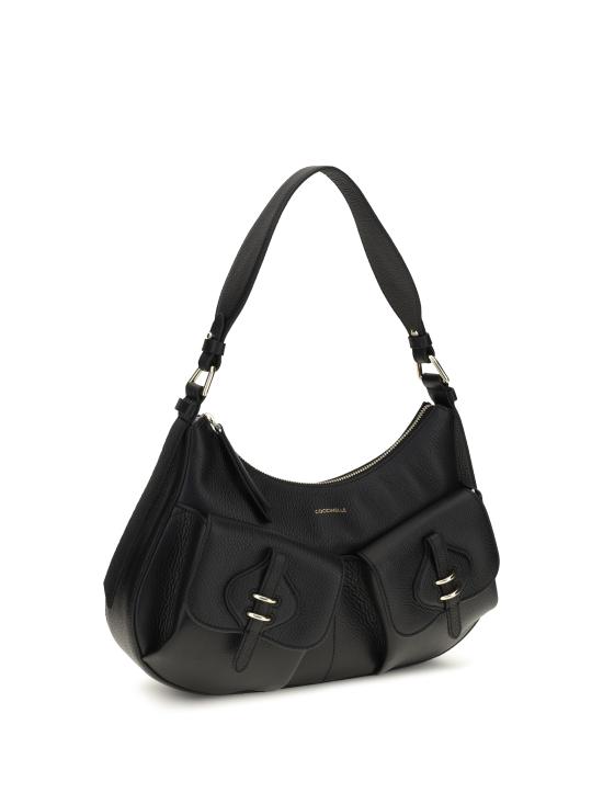 26FW 코치넬리 숄더백 E1VGK120101 001 BLACK - COCCINELLE