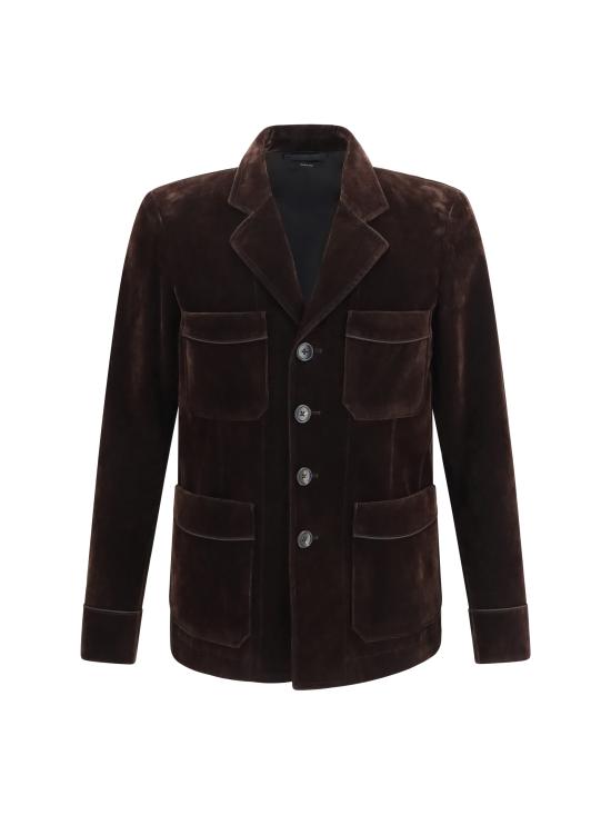 26FW 톰포드 자켓 OJM032FMC329 EEA BROWN