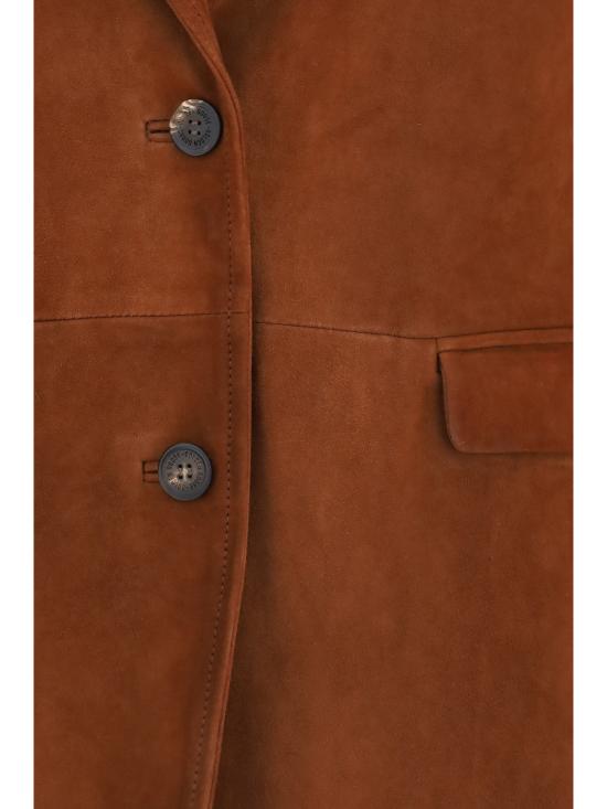 26FW 골든구스 가죽 자켓 GWP02785P002658 55816 BROWN - GOLDEN GOOSE