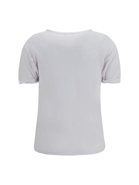 26FW 이자벨마랑에뚜왈 콜디아 플록 리넨 티셔츠 TS0315FAA1N09E 20WH WHITE - ISABEL MARANT ETOILE