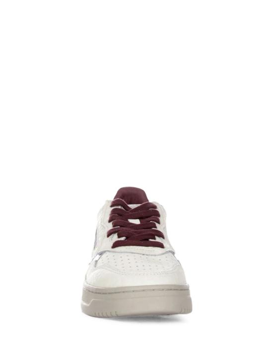 26FW 오트리 메달리스트 로우 레더 스니커즈 AULWNE19 FIGSILVER WHITE - AUTRY