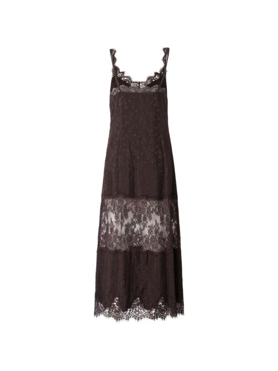 26FW 핑코 미디 원피스 107347 A3FCL72 Brown - PINKO