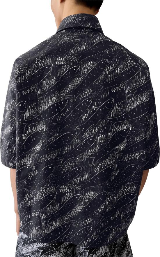 26FW 자크뮈스 반팔 셔츠 SHM00634AW006919FS BLACK - JACQUEMUS